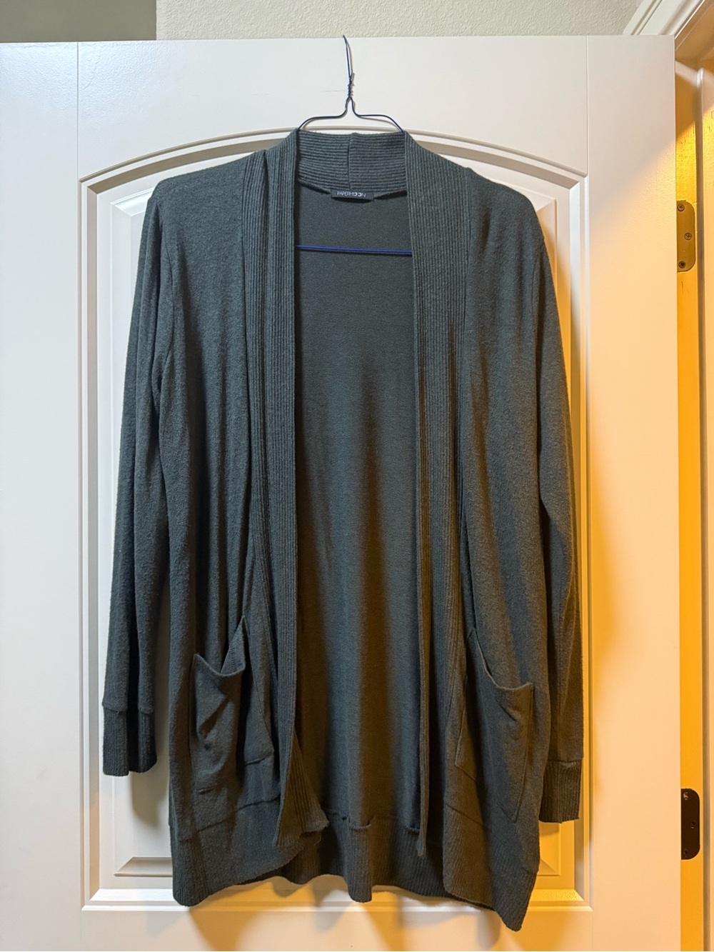 Papermoon Women's Open-Front Cardigan